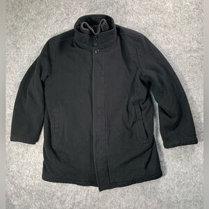 Hugo Boss Men's Black Trench Coat